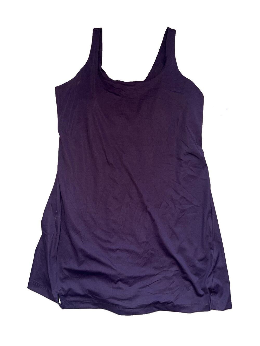 NWT Womenโs Old Navy Active Powersoft Size xL Active Dress Purple (AW22)